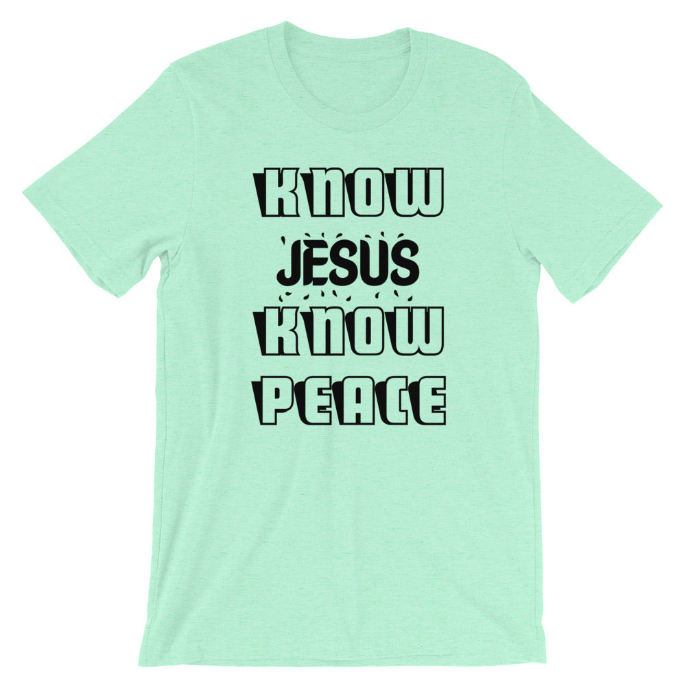 Know Jesus Short-Sleeve Unisex T-Shirt