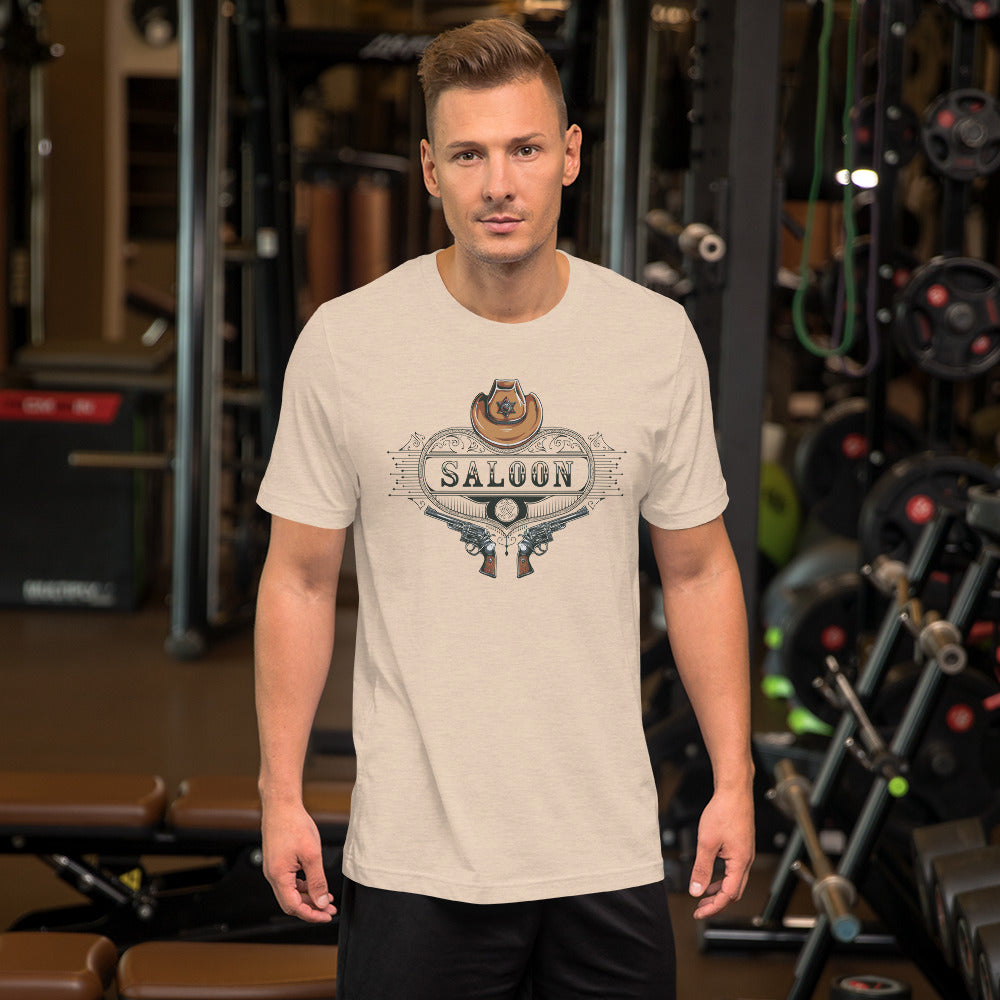 Saloon Short-Sleeve Unisex T-Shirt