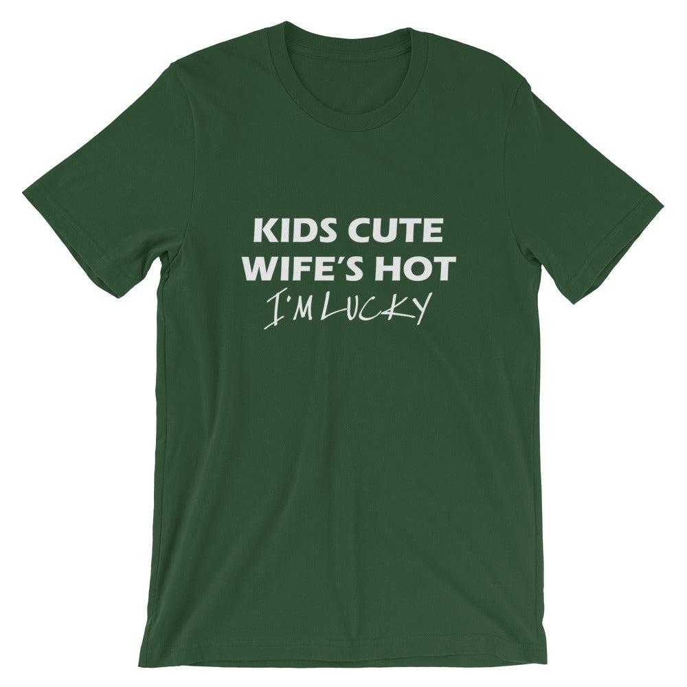I'm Lucky Short-Sleeve Unisex T-Shirt