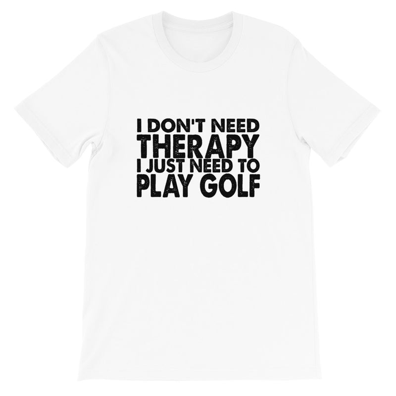 Golf Therapy Short-Sleeve Unisex T-Shirt