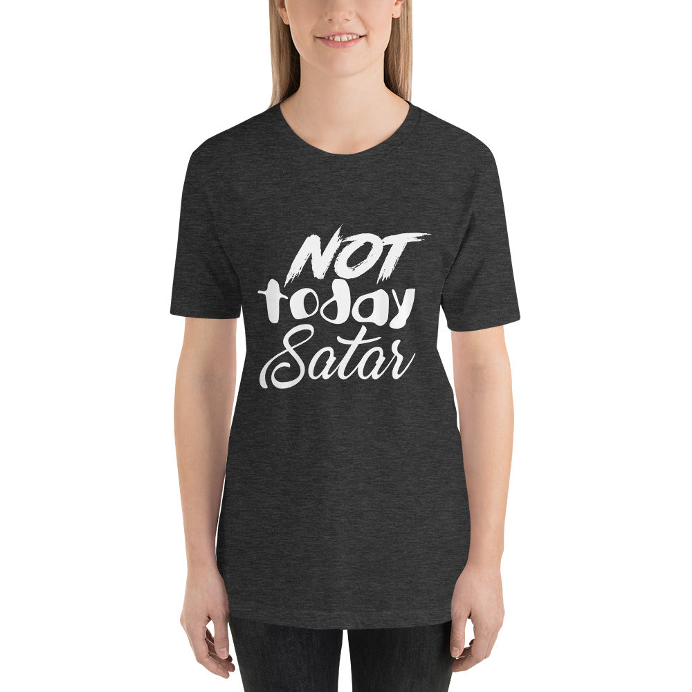Not Today Satan Short-Sleeve Women T-Shirt