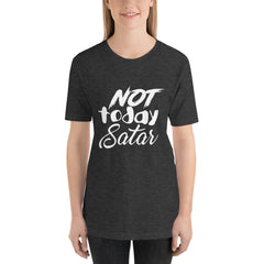 Not Today Satan Short-Sleeve Women T-Shirt