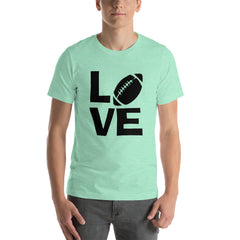 Love Football Short-Sleeve Unisex T-Shirt