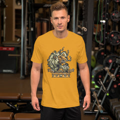 Lion Head Short-Sleeve Unisex T-Shirt