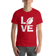 Love Football Short-Sleeve Unisex T-Shirt