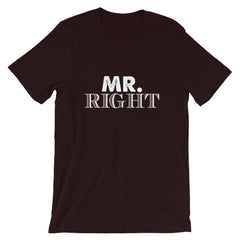 Mr. Right Short-Sleeve Women T-Shirt