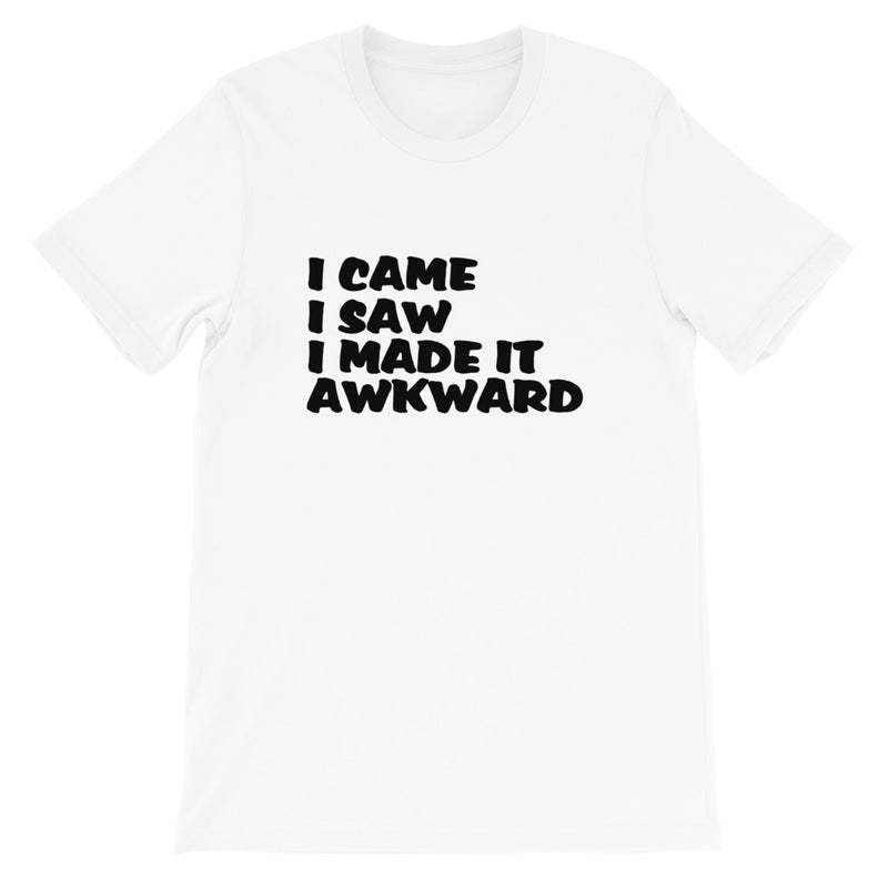 I Came I Saw Short-Sleeve Unisex T-Shirt