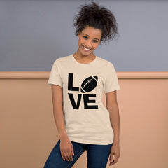 Love Football Short-Sleeve Women T-Shirt