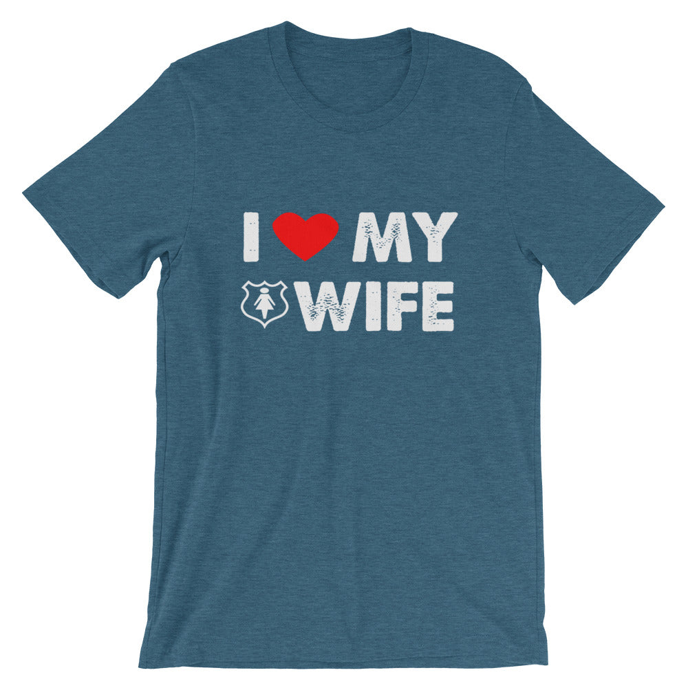 I Love My Wife Short-Sleeve Women T-Shirt