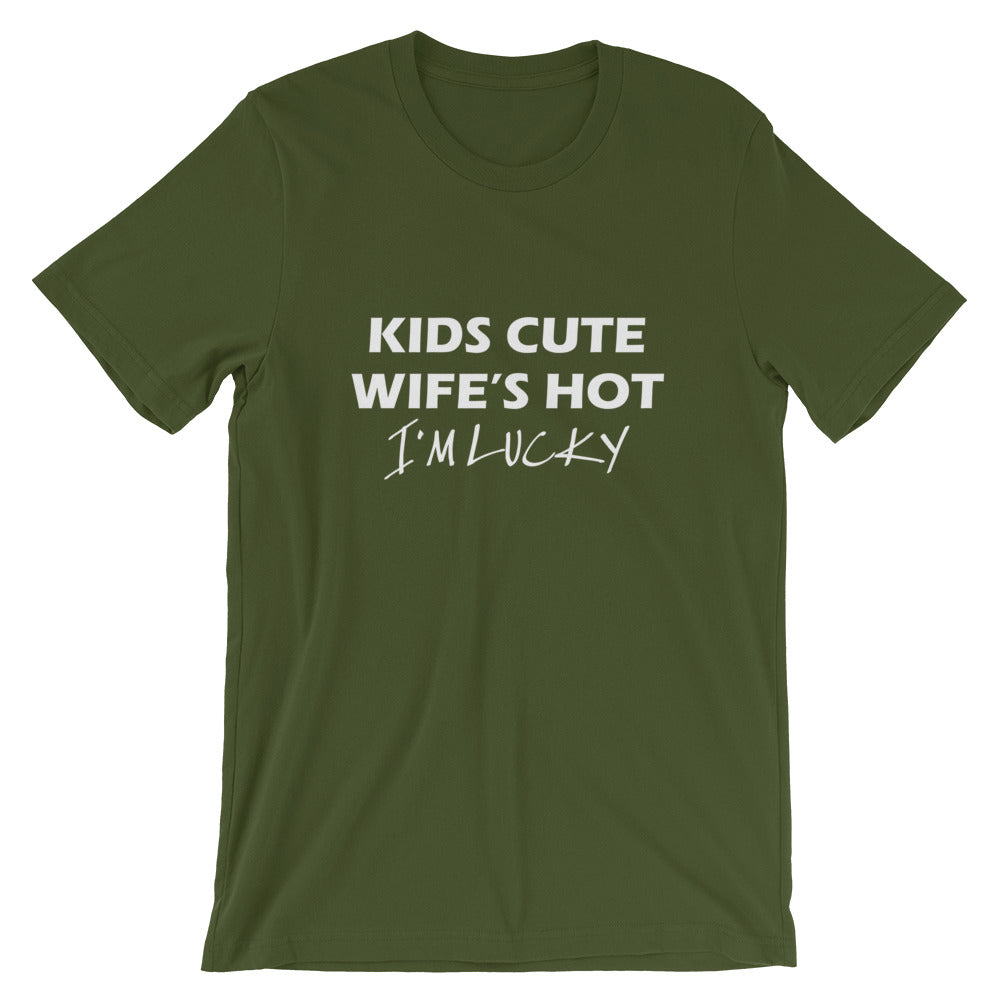 I'm Lucky Short-Sleeve Unisex T-Shirt