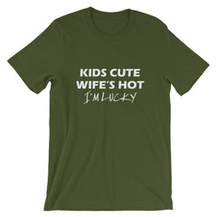 I'm Lucky Short-Sleeve Unisex T-Shirt