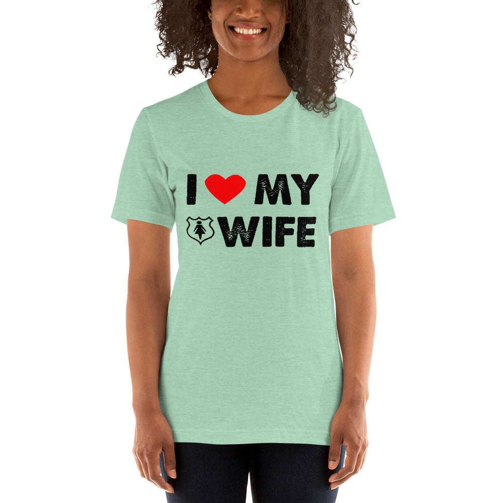 I Love My Wife Short-Sleeve Women T-Shirt
