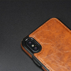 Retro Leather iPhone Case