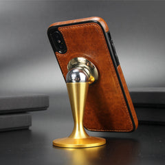 Retro Leather iPhone Case