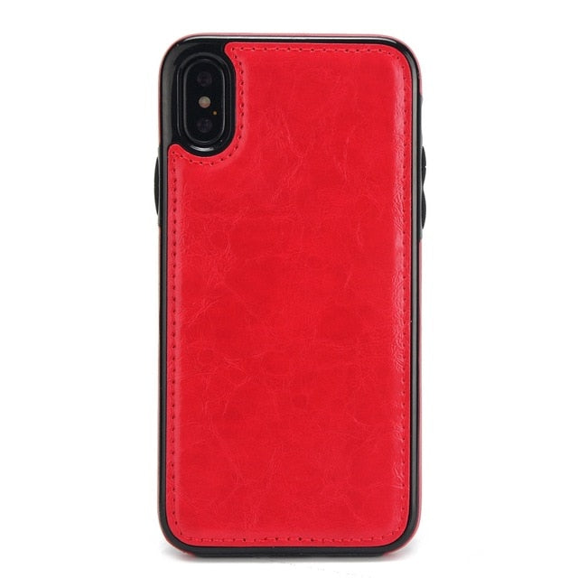 Retro Leather iPhone Case