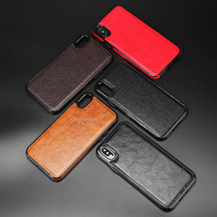 Retro Leather iPhone Case