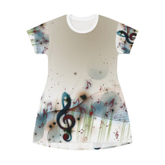 Matrix Music T-Shirt Dress