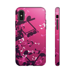 Large Notes Music iPhone Tough Cases