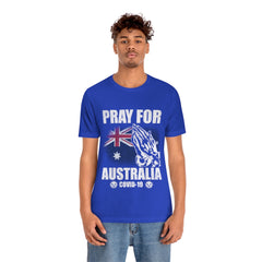 Pray For Australia Unisex Jersey Short Sleeve Tee