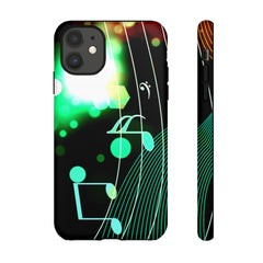 Lost Notes Music iPhone Tough Cases