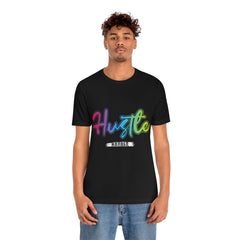 Hustle Harder Unisex Jersey Short Sleeve Tee