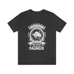 Taurus Unisex Jersey Short Sleeve Tee