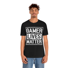 Gamer Lives Matter Unisex Jersey Short Sleeve Tee