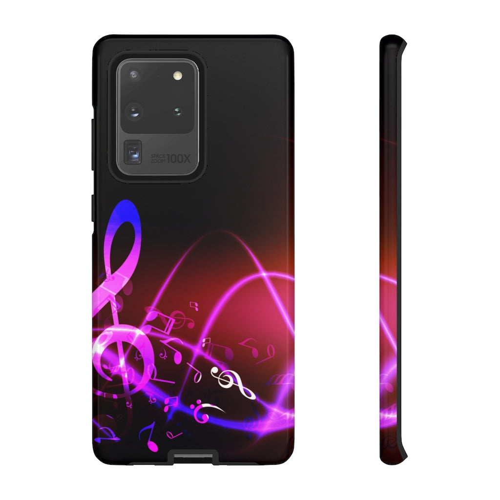 Floating Notes Music Samsung Galaxy Tough Cases