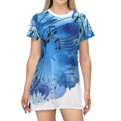 Sky Music T-Shirt Dress