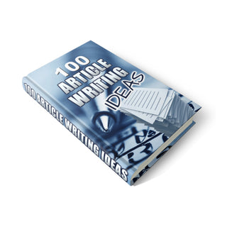 100 Article Writing Ideas Ebook