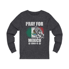 Pray For Mexico Unisex Jersey Long Sleeve Tee