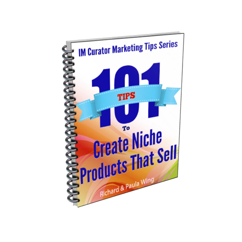 101 Tips To Create Niche Products That Sell Ebook