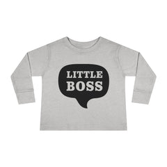 Little Boss Toddler Long Sleeve Tee