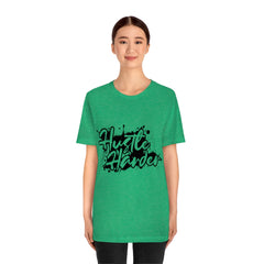 Hustle Harder Unisex Jersey Short Sleeve Tee