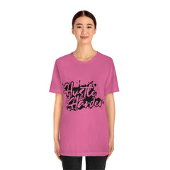 Hustle Harder Unisex Jersey Short Sleeve Tee