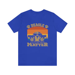 Beagle Lives Matter Unisex Jersey Short Sleeve Tee