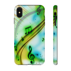 Mystic Swirl Music iPhone Tough Cases