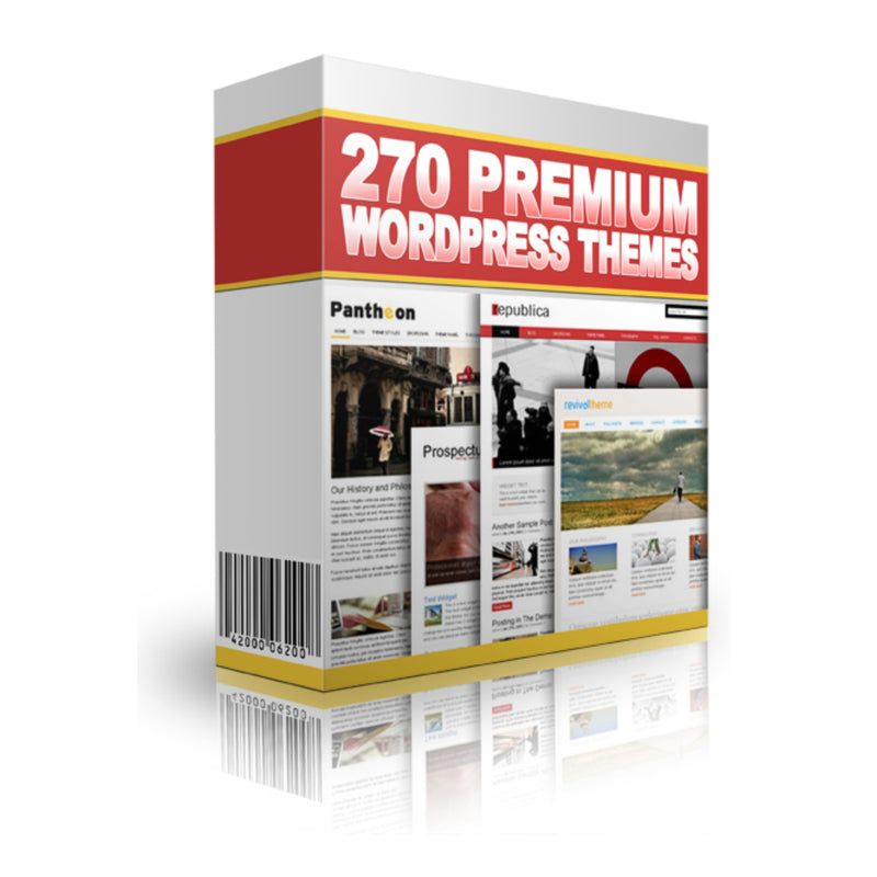 270 Premium WordPress Themes Ebook