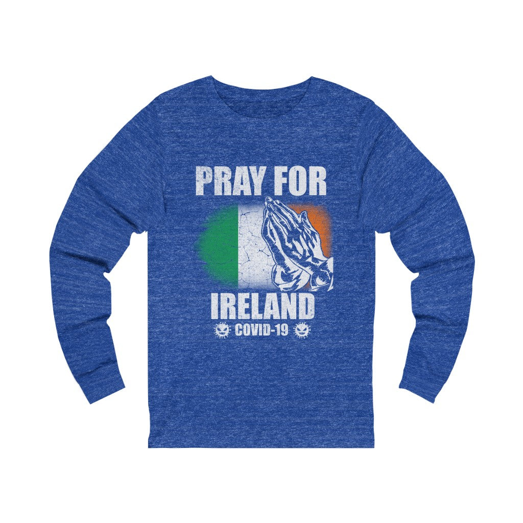 Pray For Ireland Unisex Jersey Long Sleeve Tee