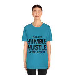 Focused Hustle Unisex Jersey Short Sleeve Tee