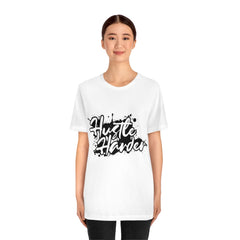 Hustle Harder Unisex Jersey Short Sleeve Tee