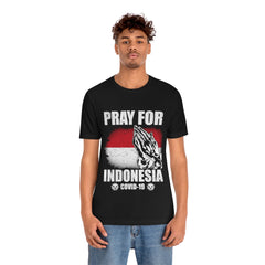 Pray For Indonesia Unisex Jersey Short Sleeve Tee