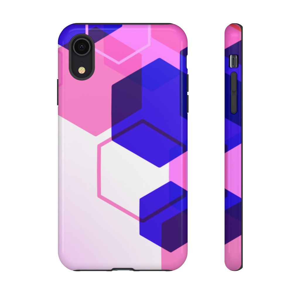 Hexagon Geometric iPhone Tough Cases