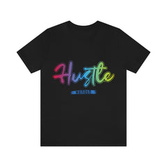 Hustle Harder Unisex Jersey Short Sleeve Tee