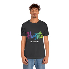 Hustle Harder Unisex Jersey Short Sleeve Tee