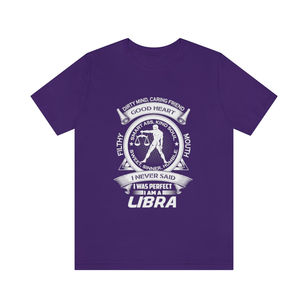 Libra Unisex Jersey Short Sleeve Tee