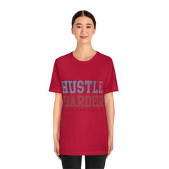 Hustle Harder Unisex Jersey Short Sleeve Tee