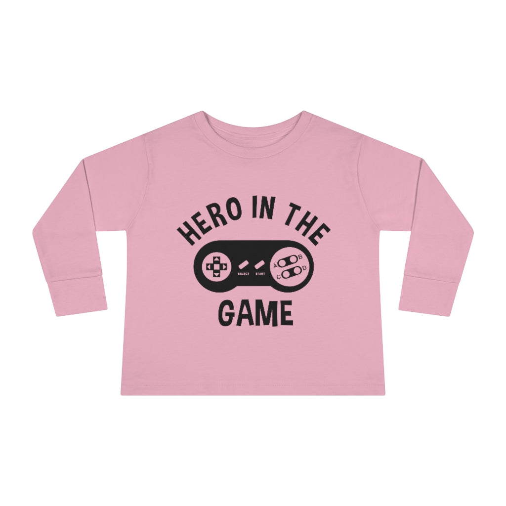 Game Hero Toddler Long Sleeve Tee