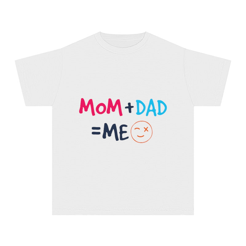Mom Dad Me Youth Midweight Tee