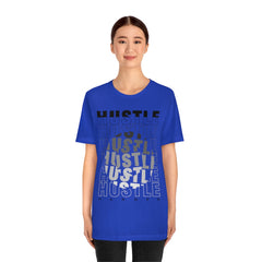 Hustle Harder Unisex Jersey Short Sleeve Tee